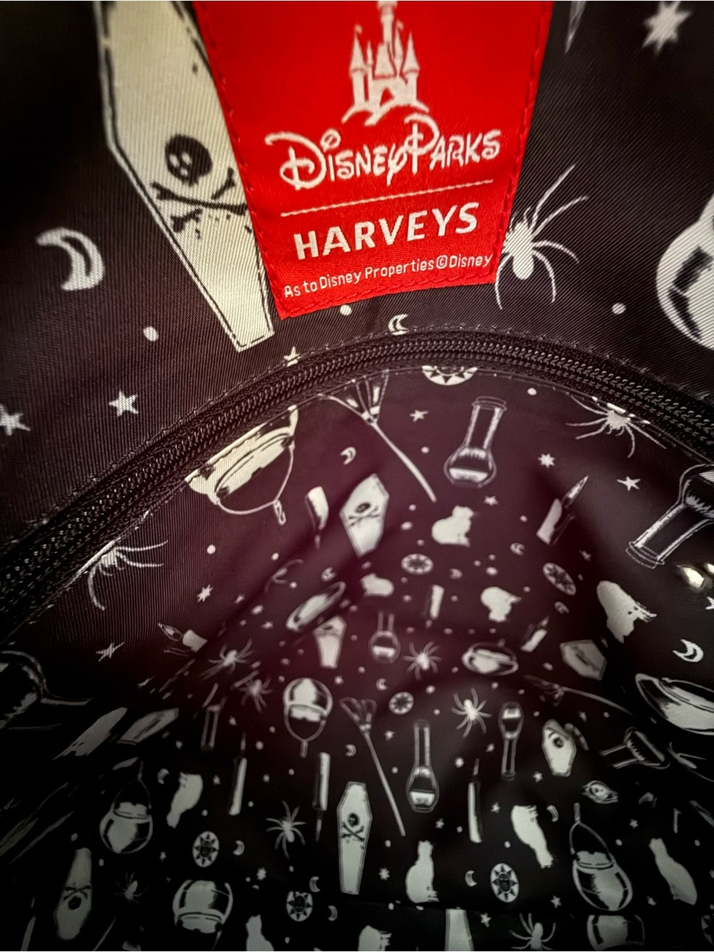 2023 Disney Parks Harveys Halloween Hocus Pocus Sanderson Poster Tote Purse - Picture 8 of 11